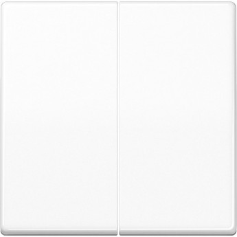 Клавиша двойная для светорегулятора JUNG AS 500 белый