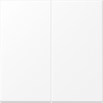 Клавиша 2-ная JUNG LS990 (белый матовый)
