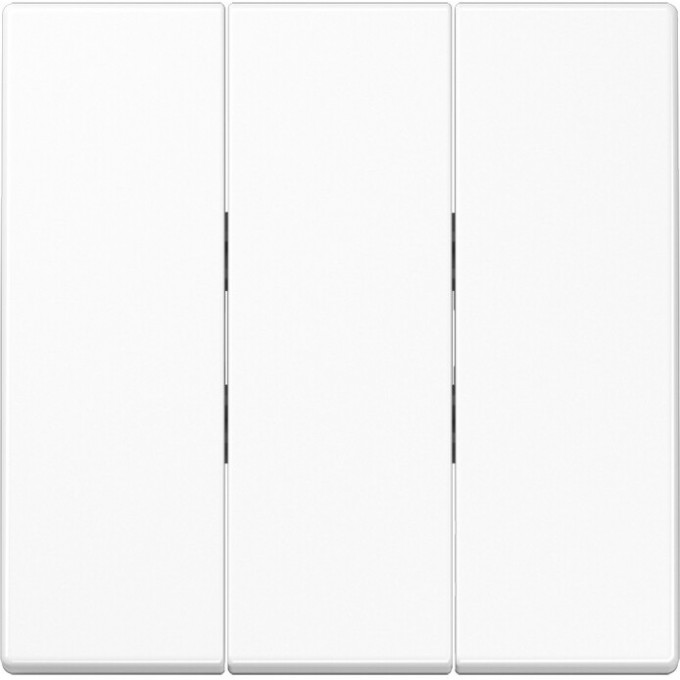 Клавиша 3-ая JUNG LS990 для трёхклавишного переключателя (белый) LS993BFWW