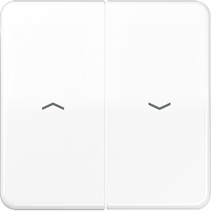 Клавиша для жалюзийного выключателя JUNG CD 500 белый CD595PWW