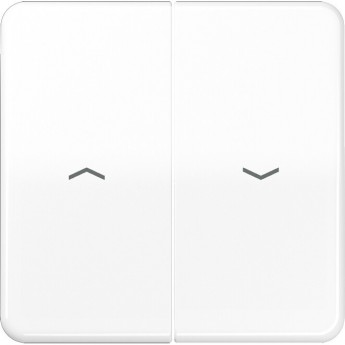 Клавиша для жалюзийного выключателя JUNG CD 500 со стрелками (белый)