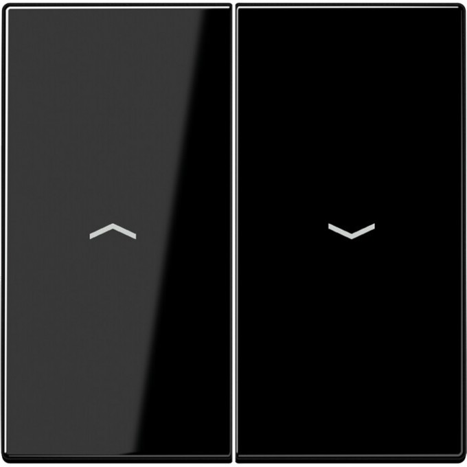 Клавиша для жалюзийного выключателя JUNG LS 990 черный LS995PSW