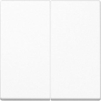 Клавиша двойная JUNG А500 белый