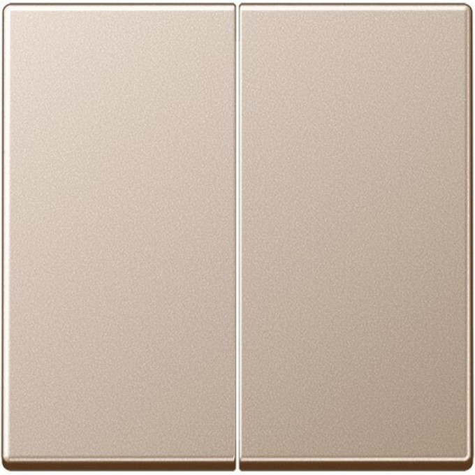 Клавиша двойная JUNG А500 для диммера 1252UDE (шампань) A1565.07CH