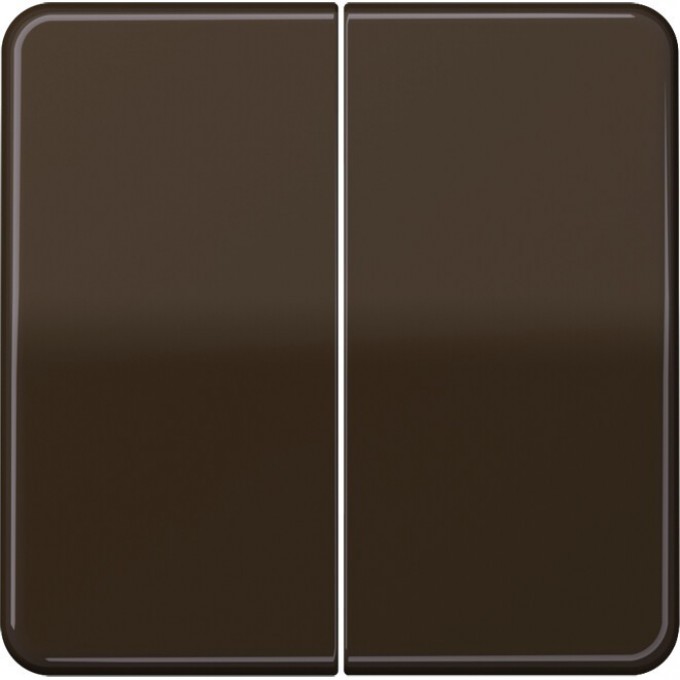 Клавиша двойная JUNG CD 500 коричневый CD595BR