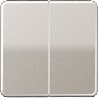 Клавиша двойная JUNG CD 500 платина