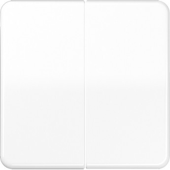 Клавиша двойная JUNG CD 500 ударопрочная (белый)