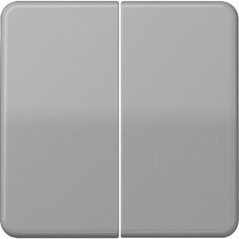 Клавиша двойная JUNG CD 500 ударопрочная (серый)