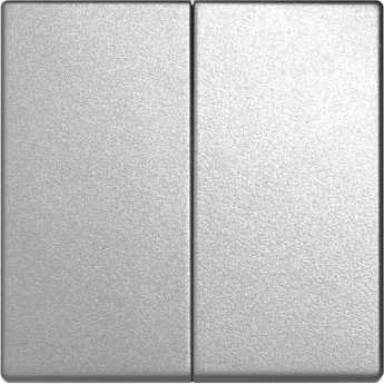 Клавиша двойная JUNG ECO PROFI алюминий Клавиша двойная JUNG ECO PROFI алюминий