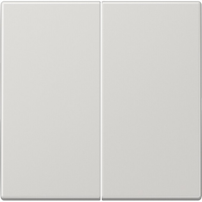 Клавиша двойная JUNG LS 990 светло-серый LS995LG