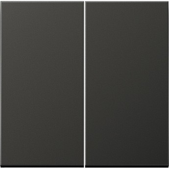 Клавиша двойная JUNG LS METAL для диммера 1252UDE (антрацит)