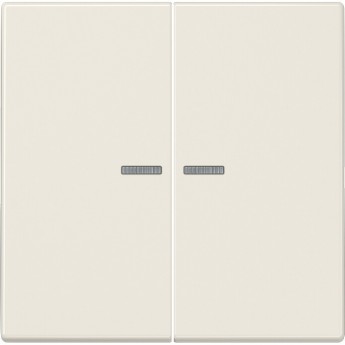 Клавиша двойная с линзами JUNG LS 990 бежевый