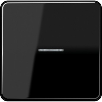 Клавиша JUNG CD 500 с линзой (черный)