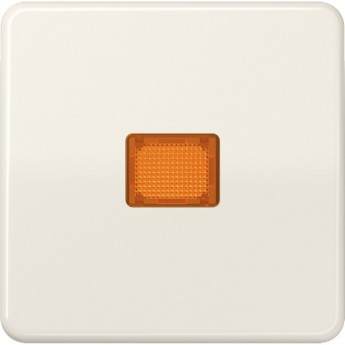 Клавиша JUNG CD 500 с оранжевым окошком (слоновая кость) Клавиша JUNG CD 500 с оранжевым окошком (слоновая кость)