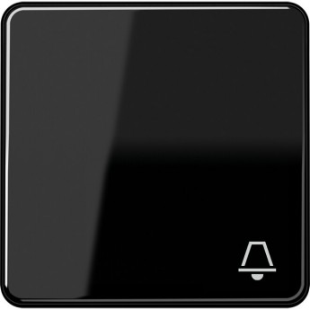 Клавиша JUNG CD 500 с символом "Звонок" (черный) Клавиша JUNG CD 500 с символом "Звонок" (черный)