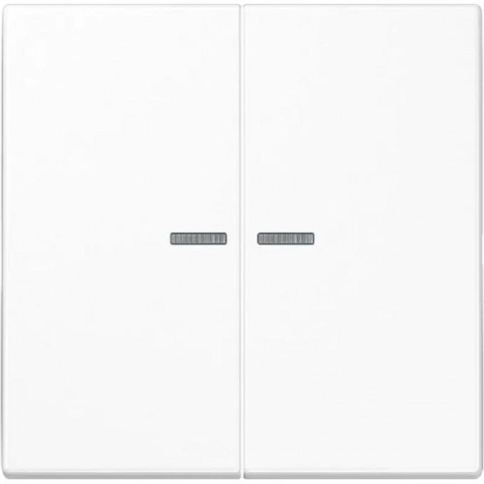 Клавиша JUNG для сдвоенного выключателя с подсветкой SL595KO5WW