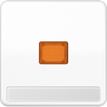 Клавиша с оранжевым окошком JUNG CD 500 белый