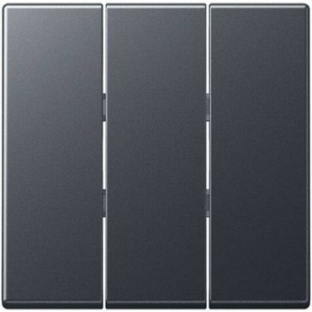 Клавиша тройная JUNG А500 антрацит