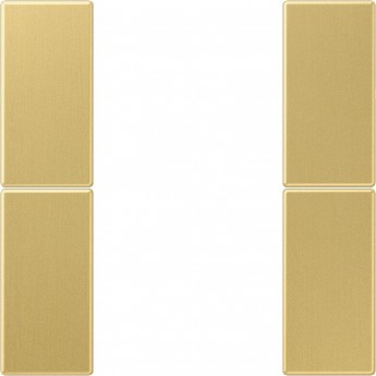 Комплект накладок JUNG 2 группы (латунь)