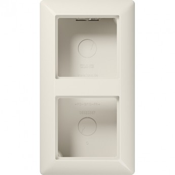 Коробка JUNG AS500 2-ная для накладного монтажа (бежевая)