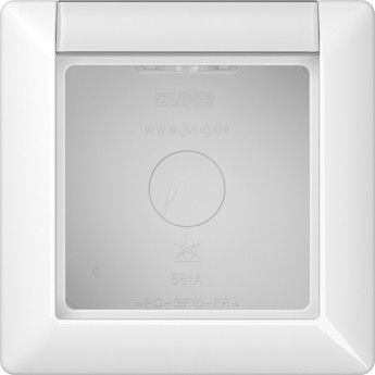 Коробка JUNG для накладного монтажа 1-кратная (белая)