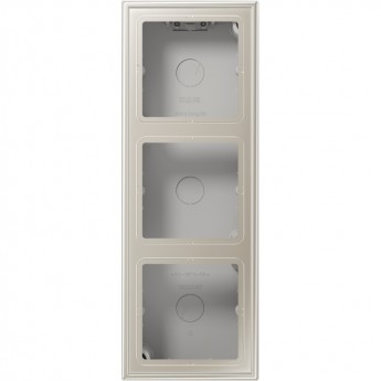 Коробка JUNG LSmetal 3-ная для накладного монтажа (стальная)