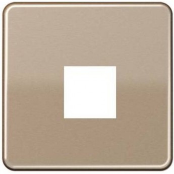 Крышка для одинарных телефонных и компьютерных розеток (UAE) JUNG CD569-1UAGB