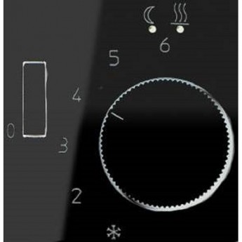 Крышка для регулятора подогрева пола JUNG FTR231U; черная