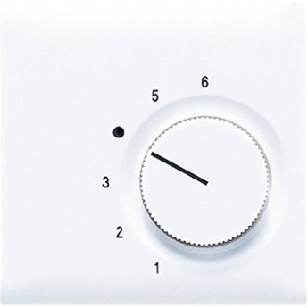 Крышка для регулятора температуры воздуха помещений JUNG LSTR236PLWW; белая