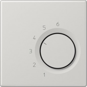 Крышка для регулятора температуры воздуха помещений JUNG LSTR236PLLG; светло-серая