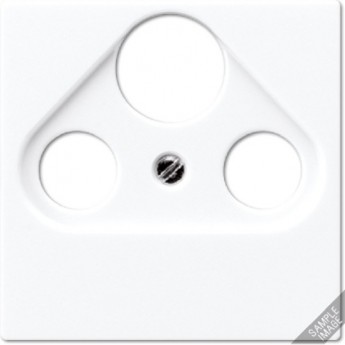 Крышка для SAT-TV-FM-розеток JUNG фиксация винтом; термопласт; слоновая кость; A500