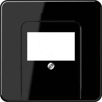 Крышка JUNG CD 500/CD PLUS для ТАЕ-розетки, моно/стерео-аудиорозетки (черная)