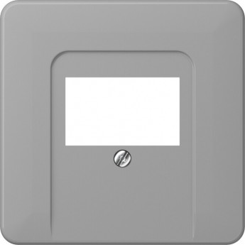 Крышка JUNG CD 500/CD PLUS для ТАЕ-розетки, моно/стерео-аудиорозетки (серая)