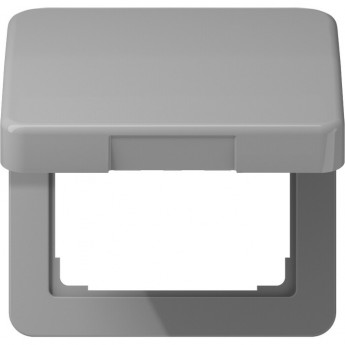 Крышка JUNG CD откидная для розеток и изделий 50х50 ударопрочная (серая)