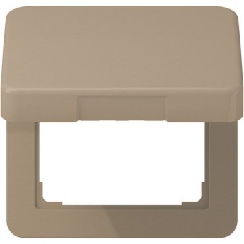 Крышка на розетку JUNG CD 500 с заземлением (бронзовый)