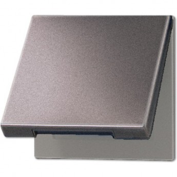 Крышка откидная JUNG для штепсельных розеток с платой 50×50 мм; антрацит