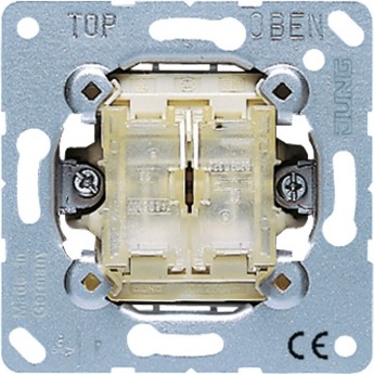 Механизм переключателя 2-клавишного JUNG пружинные зажимы скрытый монтаж Механизм переключателя 2-клавишного JUNG пружинные зажимы скрытый монтаж