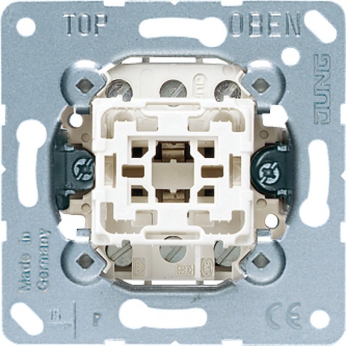 Механизм выключателя 1-клавишного трехполюсного JUNG 16А 400В скрытый монтаж 503U