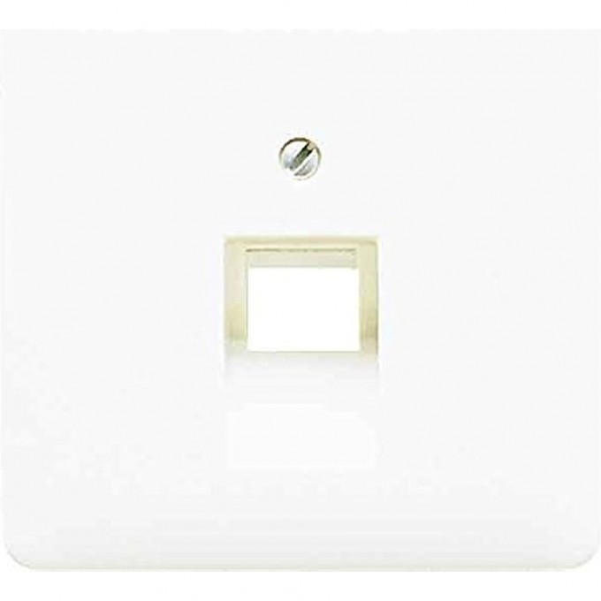 Накладка для одинарных телефонных и компьютерных розеток JUNG 569-1UA