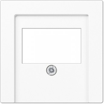 Накладка JUNG А-серия ТАЕ для аудиорозеток и зарядного устройства USB (белый)