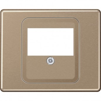 Накладка JUNG А-серия ТАЕ для аудиорозеток и зарядного устройства USB (шампань)