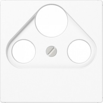 Накладка JUNG А500 на розетку телевизионную TV/FM/SAT (белый)