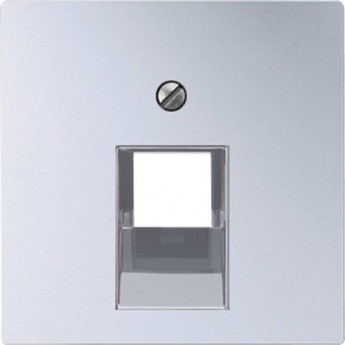 Накладка JUNG ECO PROFI для компьютерной/телефонной розетки (алюминий)