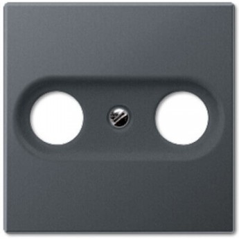 Накладка JUNG ECO PROFI на розетку телевизионную FM/TV (антрацит)