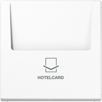 Накладка JUNG LS 990 на карточный выключатель Hotelcard (белый)