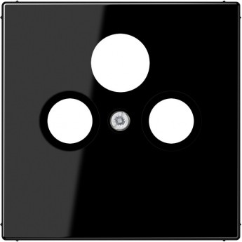 Накладка JUNG LS 990 на розетку телевизионную TV/FM/SAT (черный)