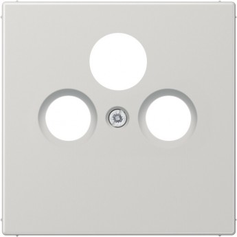 Накладка JUNG LS 990 на розетку телевизионную TV/FM/SAT (светло-серый)