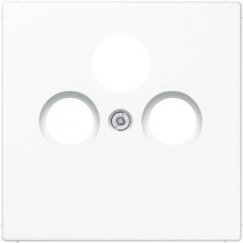 Накладка JUNG LS 990 на розетку TV/FM/SAT (белый)