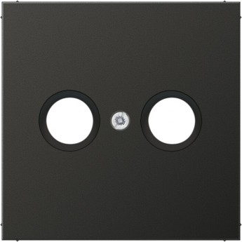 Накладка JUNG LS METAL на розетку телевизионную TV/FM (антрацит)