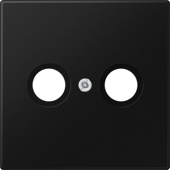 Накладка JUNG LS990 TV/FM (матовый черный)